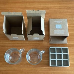 NESPRESSO VERTUO Coffee Mugs and Ice Cube Tray